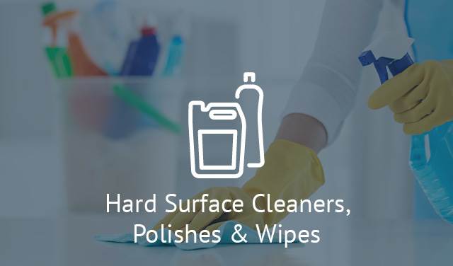 Hard Surface Cleaners, Polishes & Wipes