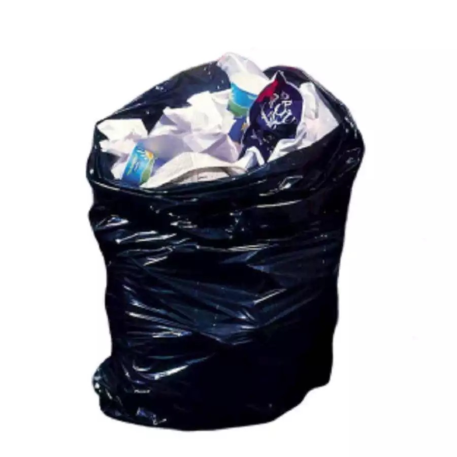 Black Super Heavy Refuse Sacks 90L - Bin Bags & Bin Liners