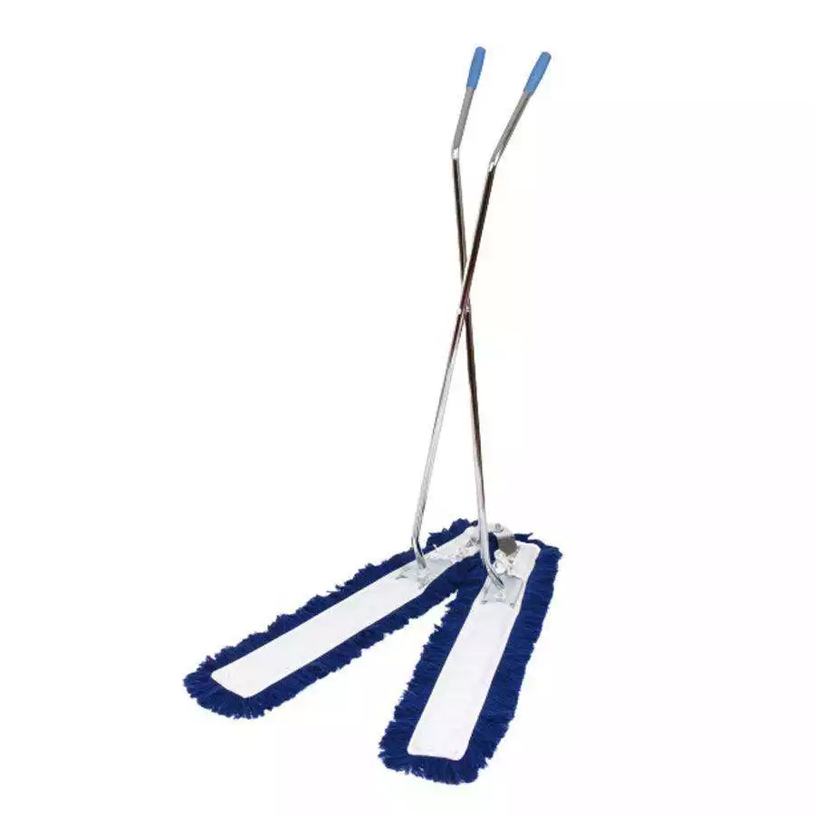 Dust Mop V Sweeper with Handle and Frame